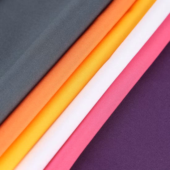 Textile imprimé tissé recyclé Rept PA revêtement PU sergé uni imperméable à l'eau haute protection solaire tissu acrylique en polyester Oxford pour couverture de tente de sac extérieur