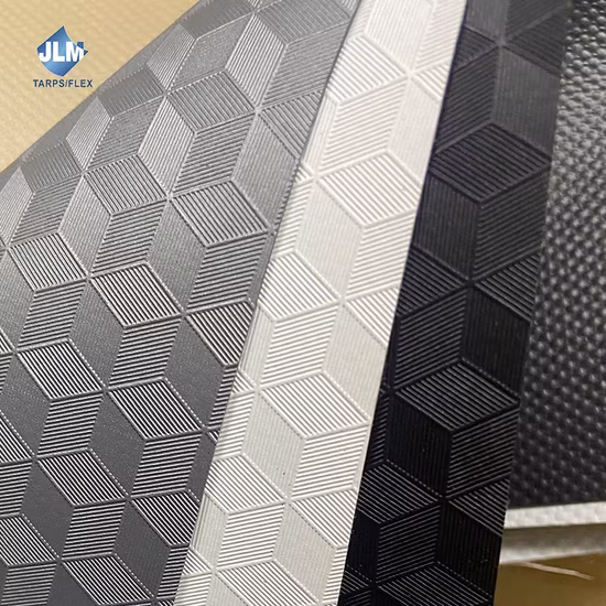 Norme européenne B1 Fr 100% Blockout 850GSM RoHS&Reach/PVDF laquage acrylique bâche en PVC tissu de bâche de tente de toit